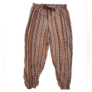 SHEIN Multicolor Patterned Pants